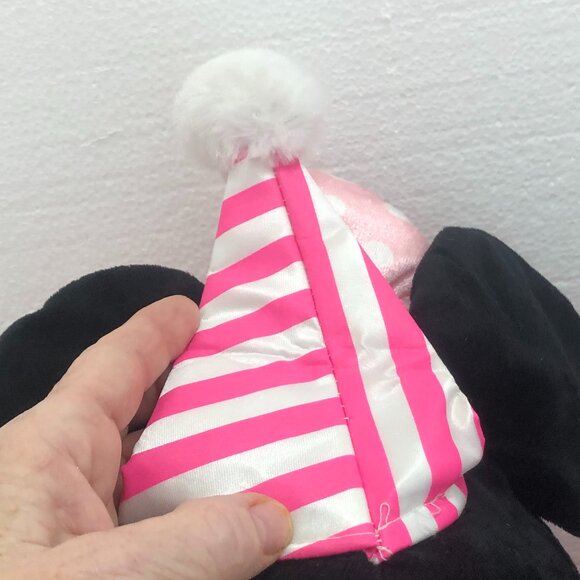 NWT Disney Minnie Mouse Plush Birthday Greeter with Pink Polka Dot Bow 22" Tall - Picture 4 of 14